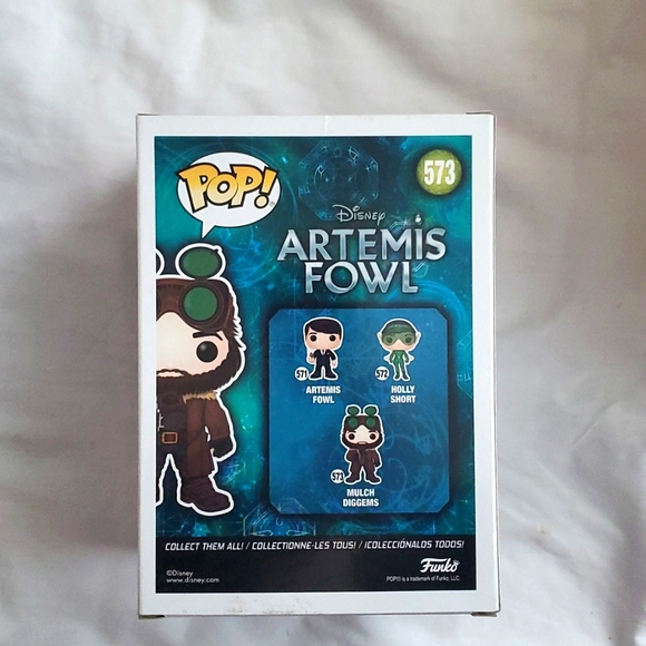 : Funko Pop disney Artemis fowl mulch diggems # 573 - Picture 5 of 6